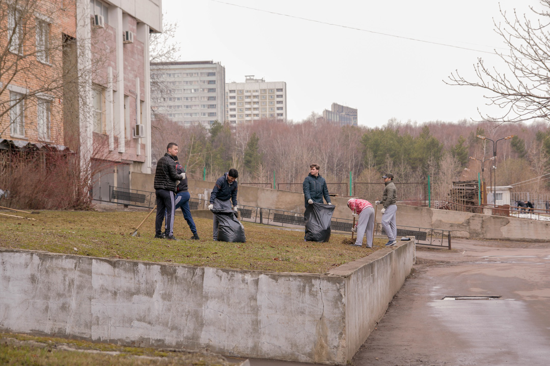 13 и 20 апреля в МГРИ прошли традиционные субботники